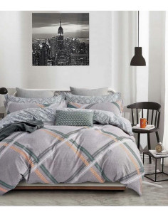 Microfibre Duvet Cover Set 1942 three-part 180x200...