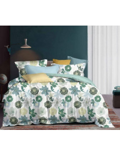 Mikrofaser Bettwäsche 1951 - 3tlg.180x200 Bettgarnitur...