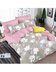 Mikrofaser Bettwäsche 1252 - 3tlg.180x200