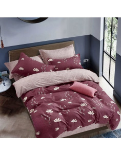 Mikrofaser Bettwäsche 1239 - 3tlg. 180x200 Bettgarnitur...