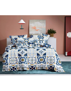 Bettwäsche aus 100 % Baumwollsatin Modische Muster 3D - 2037 - 3-teilig, 160x200